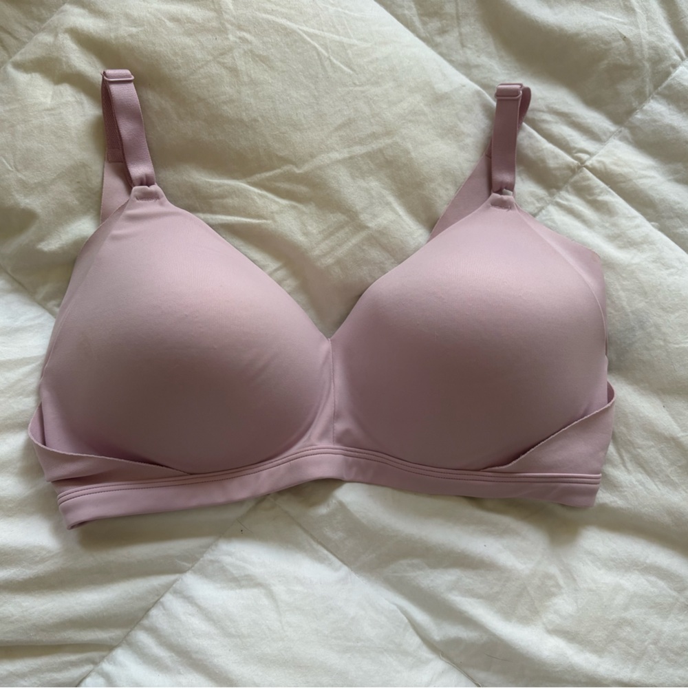 Warner's Light Pink Wireless Bra